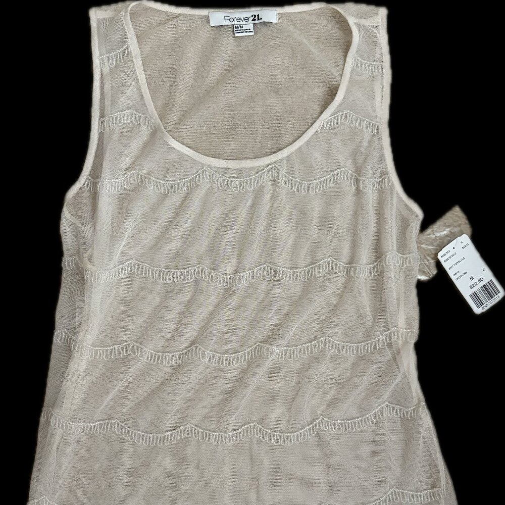 sheer tank top